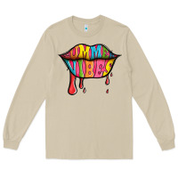 Mushroom summer vibes lips Long Sleeve Tee - Jasminsmagicworld