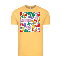 Vintage Mustard math seamless pattern Vintage Tee - BundleAndBundleShop