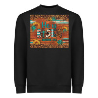 Black he is risen gemstone sunflower leopard Heavyweight Sweatshirt - Artiststas