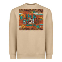 Mushroom he is risen gemstone sunflower leopard Heavyweight Sweatshirt - Artiststas