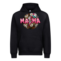 Black Mama lightning bolt Mother's Day Urban Hoodie - CowGirlArtShop