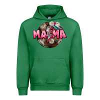Emerald Mama lightning bolt Mother's Day Urban Hoodie - CowGirlArtShop