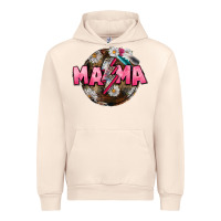 Sandshell Mama lightning bolt Mother's Day Urban Hoodie - CowGirlArtShop