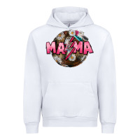 White Mama lightning bolt Mother's Day Urban Hoodie - CowGirlArtShop