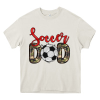 Cream soccer dad Heavy Core Tee - Zillion Design Studio