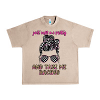 French Oak just call me pretty and take me racing Urban Heavy Tee - JahusDesignShop