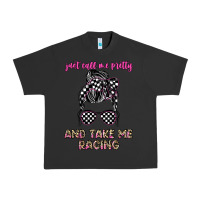 Pigment Black just call me pretty and take me racing Urban Heavy Tee - JahusDesignShop