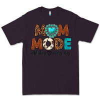 Plum mom mode all day every day Premium Tee - texasbilliewilder