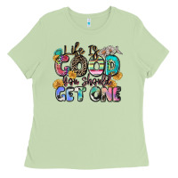 Matcha life is good you should get one Ladies Tee - Zillion Design Studio