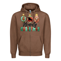 Chestnut howdy christmas Zipper Hoodie - MaliasSmallBusiness