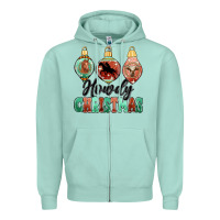 Howdy Christmas Zipper Hoodie | Teevron