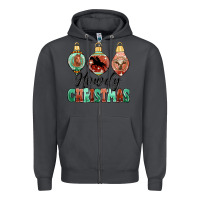 Smoke howdy christmas Zipper Hoodie - MaliasSmallBusiness