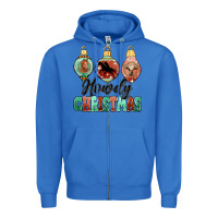 True Royal howdy christmas Zipper Hoodie - MaliasSmallBusiness