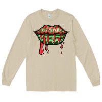 Mushroom summer vibes watermelon lips Long Sleeve Tee - Jasminsmagicworld