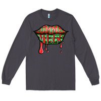 Smoke summer vibes watermelon lips Long Sleeve Tee - Jasminsmagicworld