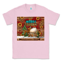 Bubblegum Pink merry christmas cookies buffalo plaid Classic Tee - Jasminsmagicworld