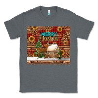 Charcoal Heather merry christmas cookies buffalo plaid Classic Tee - Jasminsmagicworld