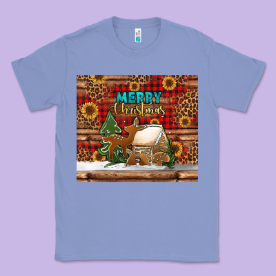 Merry Christmas Cookies Buffalo Plaid Classic Tee Designed By Jasminsmagicworld