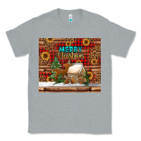 Heather Grey merry christmas cookies buffalo plaid Classic Tee - Jasminsmagicworld