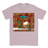 Lilac merry christmas cookies buffalo plaid Classic Tee - Jasminsmagicworld