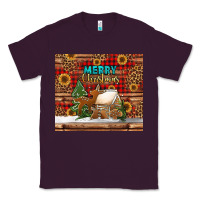 Plum merry christmas cookies buffalo plaid Classic Tee - Jasminsmagicworld
