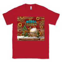 Red merry christmas cookies buffalo plaid Classic Tee - Jasminsmagicworld