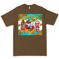 Cacao puerto rico coffee cups Premium Tee - Zillion Design Studio