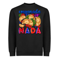 Black empanada or nada Heavyweight Sweatshirt - AdoDesignShop