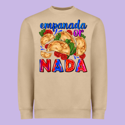 Empanada Or Nada Heavyweight Sweatshirt Designed By Adodesignshop