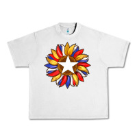 Lunar Rock american flag and sunflower with star Urban Heavy Tee - Artiststas