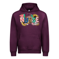 Mauve Wine nurse Urban Hoodie - CowGirlArtShop