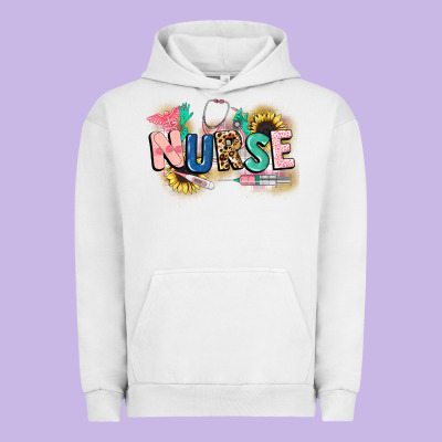 Nurse Urban Hoodie Designed By Cowgirlartshop