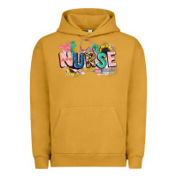 Pigment Peanut Butter nurse Urban Hoodie - CowGirlArtShop