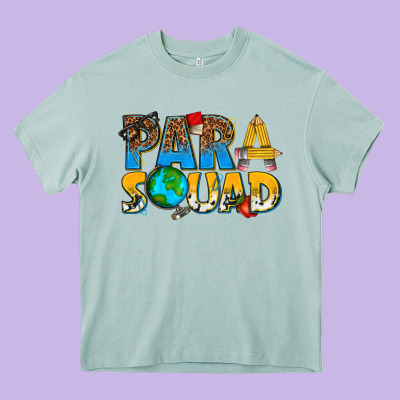 Para Squad Heavy Core Tee Designed By Texasbilliewilder