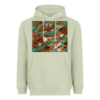 Matcha tiger cowhide tumbler Heavyweight Hoodie - BarkalooDesign