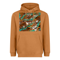 Meerkat tiger cowhide tumbler Heavyweight Hoodie - BarkalooDesign