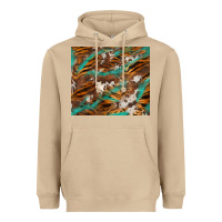 Mushroom tiger cowhide tumbler Heavyweight Hoodie - BarkalooDesign