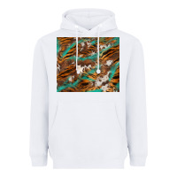 White tiger cowhide tumbler Heavyweight Hoodie - BarkalooDesign