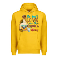 Lemon he dont love me like tequila does Premium Hoodie - texasbilliewilder