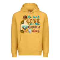 Mustard he dont love me like tequila does Premium Hoodie - texasbilliewilder