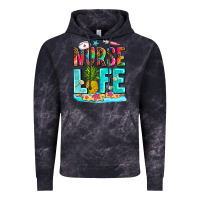Cloud Black nurse life summer Vintage Hoodie - AdoDesignShop