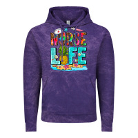 Cloud Purple nurse life summer Vintage Hoodie - AdoDesignShop