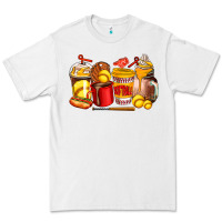 White softball coffee cups Premium Tee - AdoDesignShop