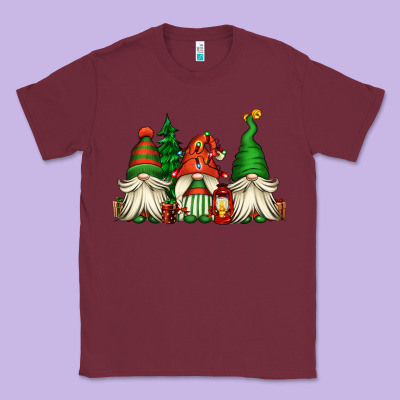 Christmas Gnomes Classic Tee Designed By Jasminsmagicworld