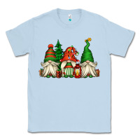 Dusty Blue christmas gnomes Classic Tee - Jasminsmagicworld