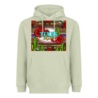 Matcha texas chica with roses Heavyweight Hoodie - Jasminsmagicworld