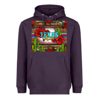 Plum texas chica with roses Heavyweight Hoodie - Jasminsmagicworld