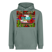 Sage texas chica with roses Heavyweight Hoodie - Jasminsmagicworld