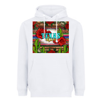 White texas chica with roses Heavyweight Hoodie - Jasminsmagicworld