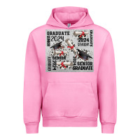 Fuchsia Pink senior 2024 Urban Hoodie - CowGirlArtShop